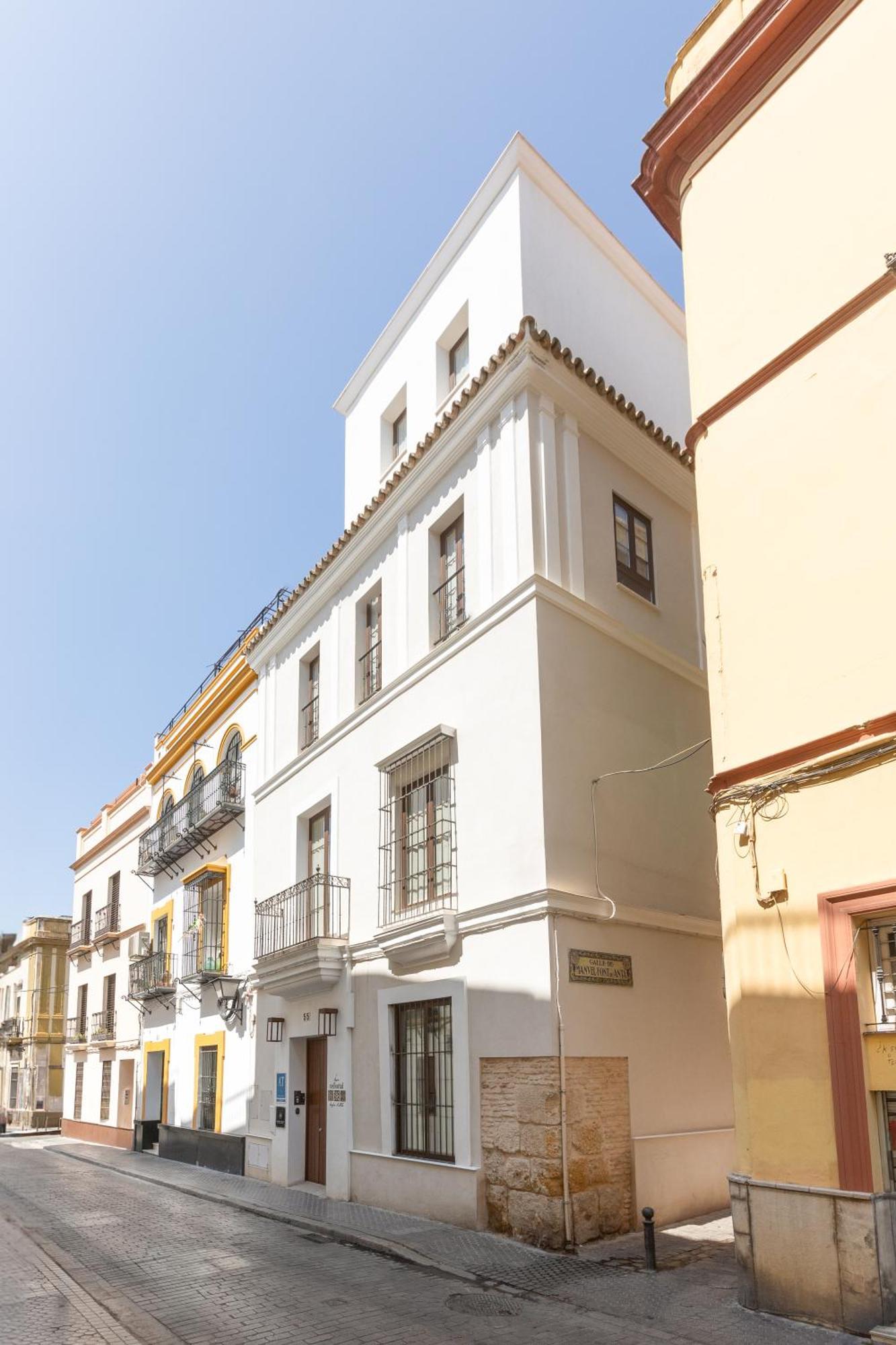 Casa Senorial Del Siglo XVIII Apart otel Sevilla Dış mekan fotoğraf